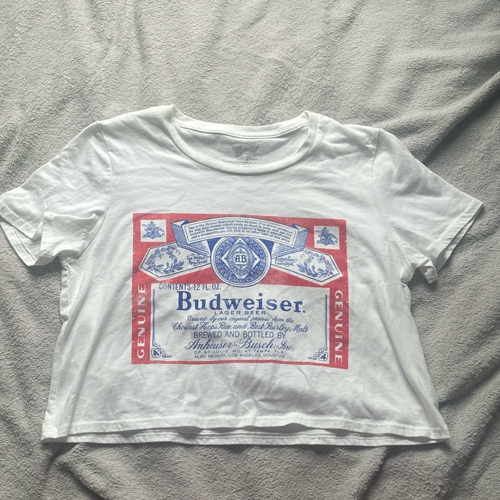 Brew City Budweiser Shirt Size XS